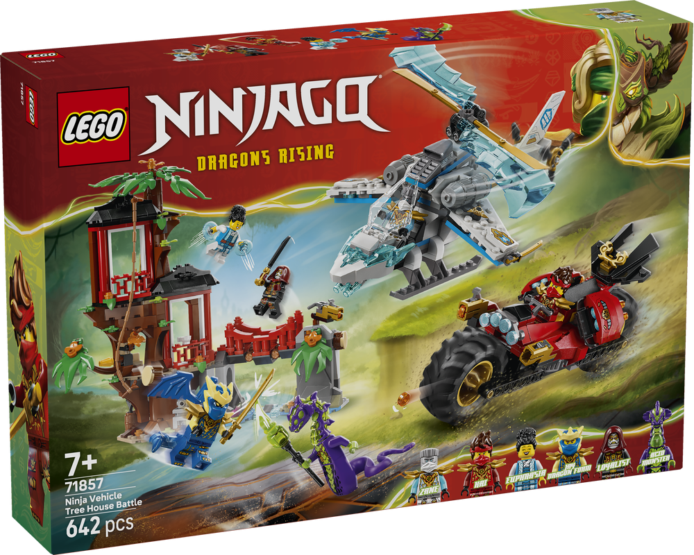 LEGO NINJAGO Ninja Vehicle Tree House Battle Toy Set 71857 - Lego - Fagan Toys