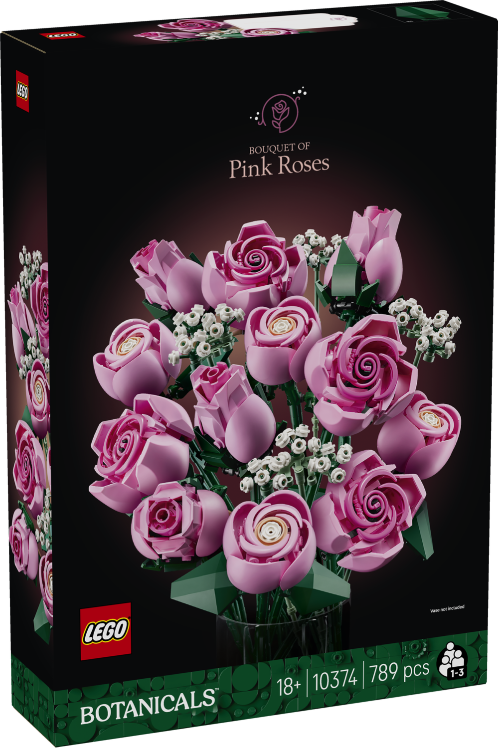LEGO Botanicals Bouquet of Pink Roses Set 10374