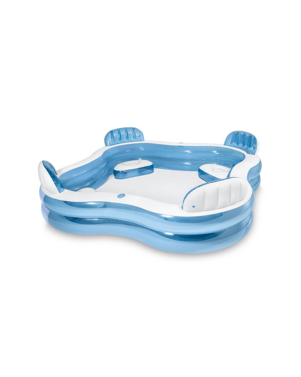 Intex Swim Center® Square Inflatable Family Lounge Pool 90x90 -  - Fagan Toys