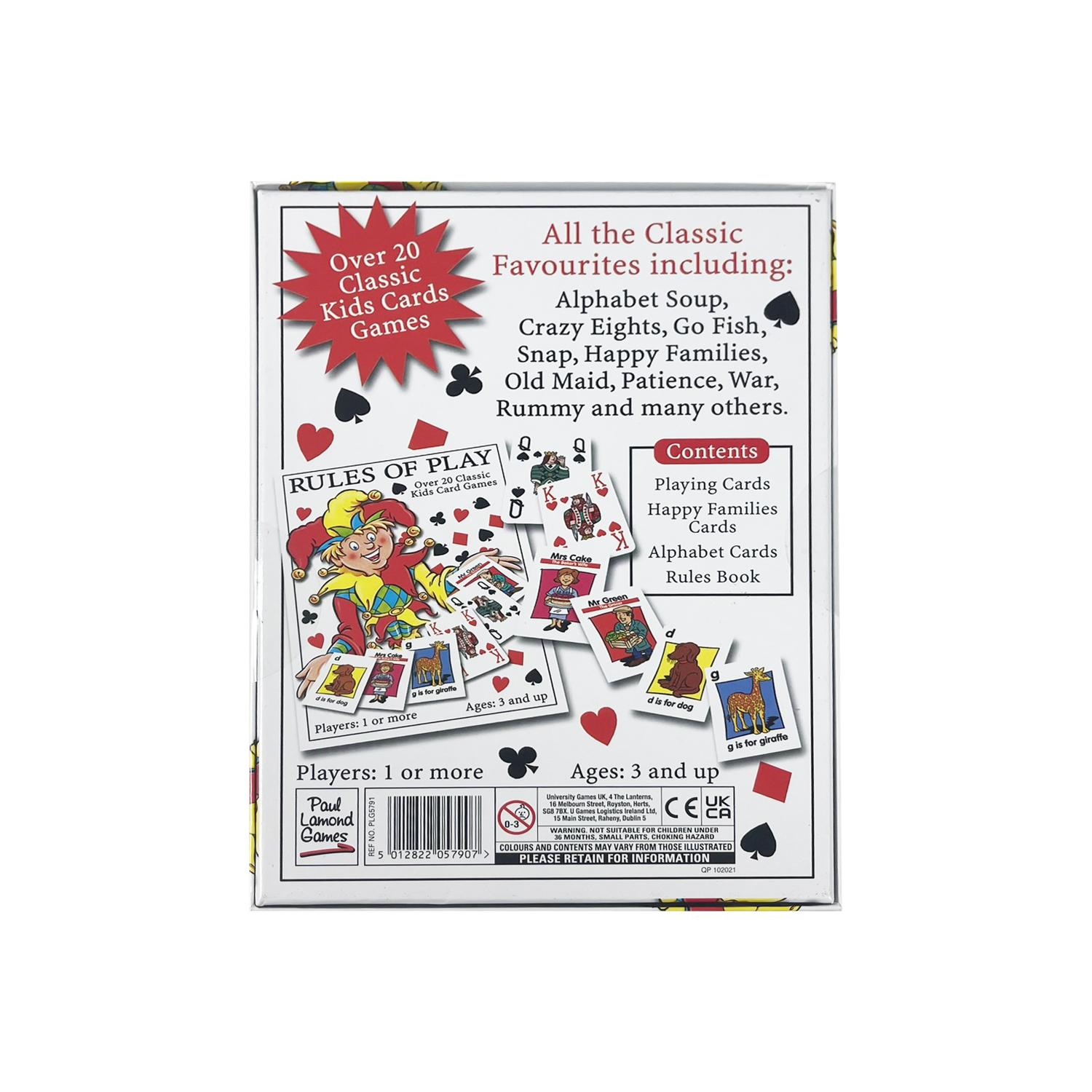 Classic Card Games for Kids - Toymaster - Fagan Toys
