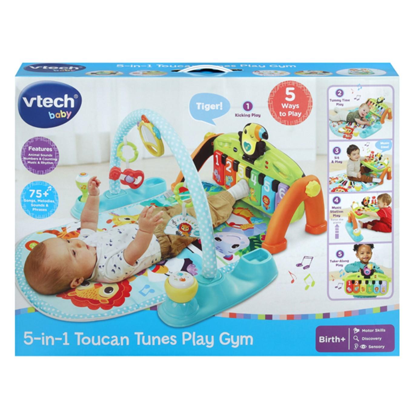 VTech 5-in-1 Tummy Time Toucan Play Gym - Toymaster - Fagan Toys