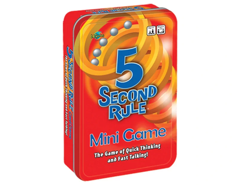 5 Second Rule Mini - Playmonster - Fagan Toys