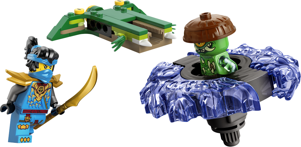 LEGO NINJAGO Nya vs. Mutation Monster Spinner Toy 71849