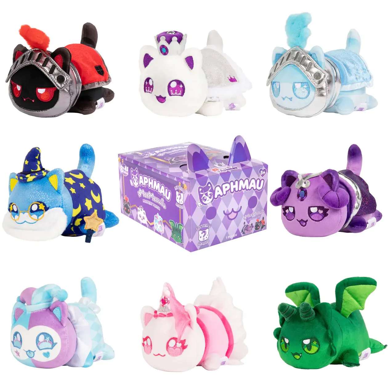 Aphmau MeeMeows Mystery Plush Royals -  - Fagan Toys