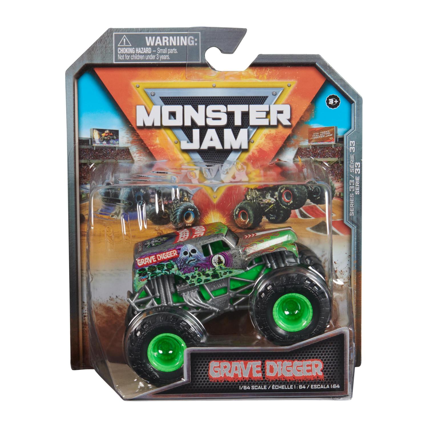 Monster Jam 1:64 Scale Die-Cast Monster Truck (Assorted) - Toymaster - Fagan Toys