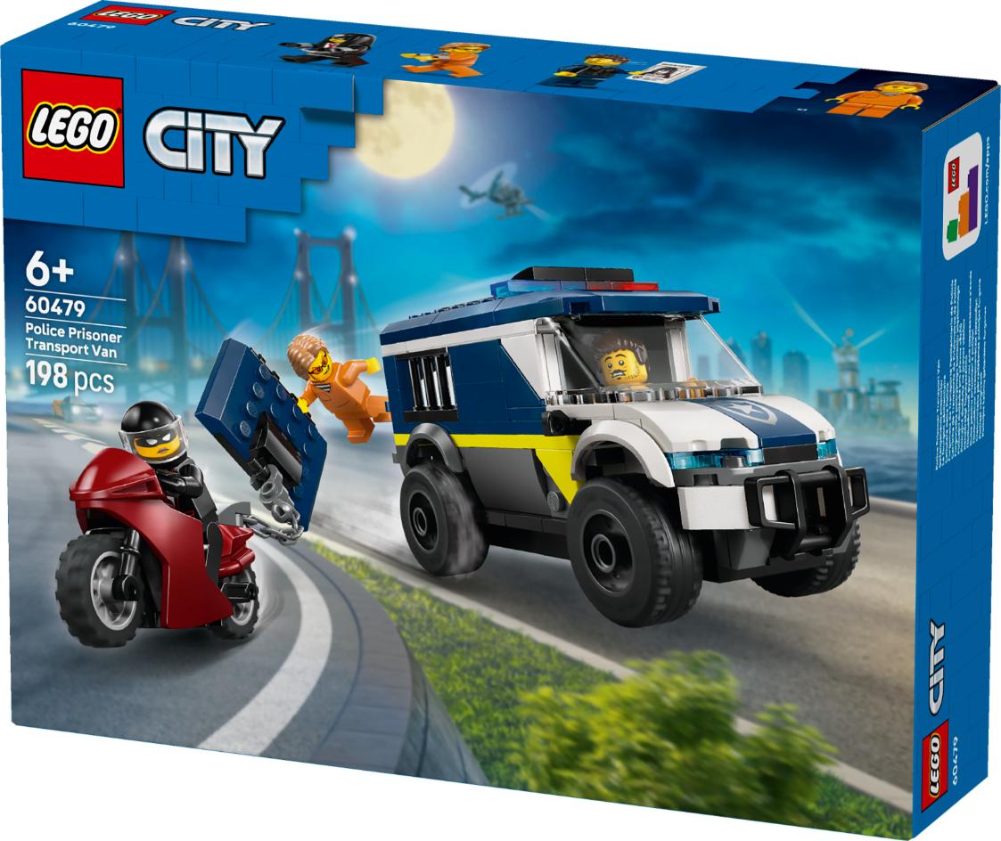 LEGO City Police Prisoner Transport Van Building Toy 60479
