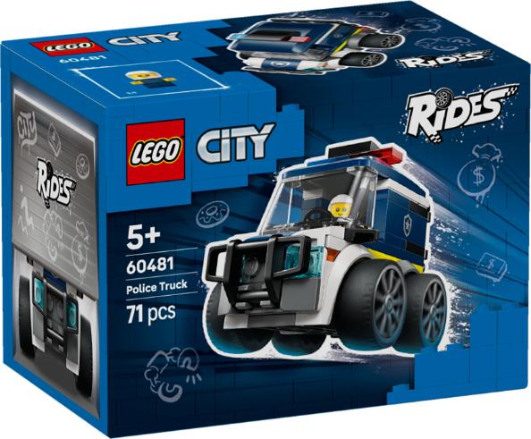 LEGO City Rides \u2013 Police Truck Toy Building Set 60481