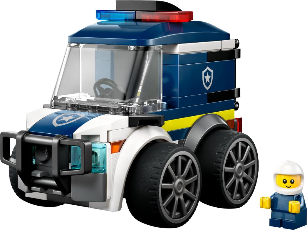 LEGO City Rides \u2013 Police Truck Toy Building Set 60481