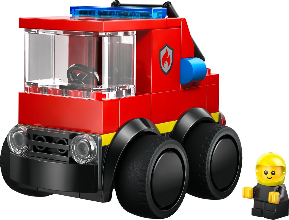 LEGO City Rides \u2013 Fire Truck Toy Building Set 60482