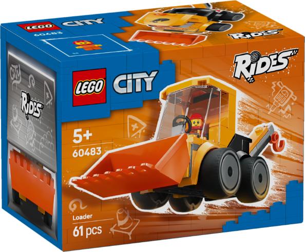 LEGO City Rides \u2013 Construction Loader Toy Building Set 60483