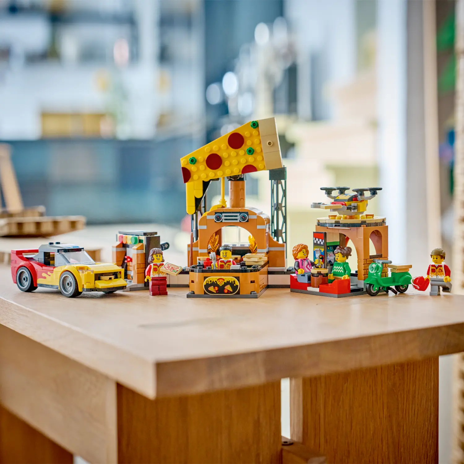 LEGO® City Pizza Delivery Experience with Vehicles - 60496 -  - Fagan Toys
