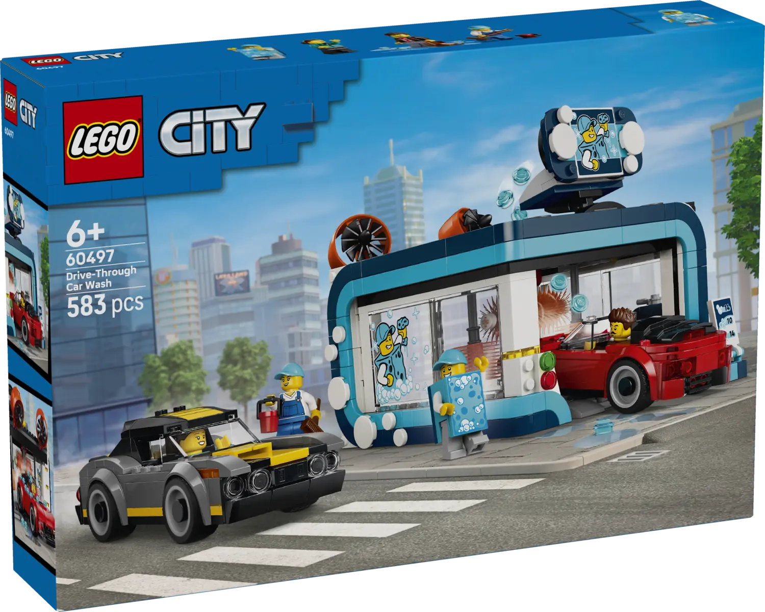 LEGO® City Drive-Through Car Wash - Building Kit 60497 -  - Fagan Toys
