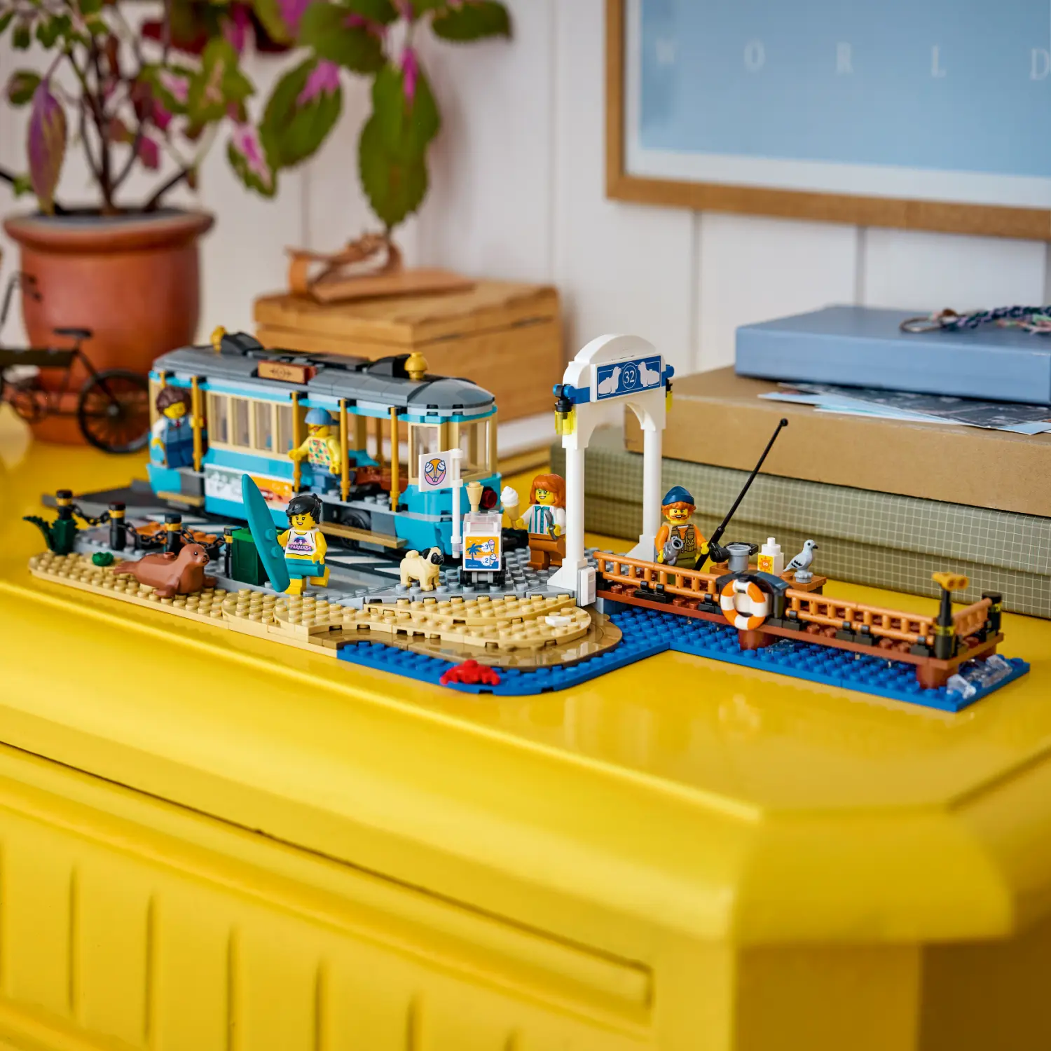 LEGO® City Classic Beach Streetcar - Train Toys 60506 -  - Fagan Toys