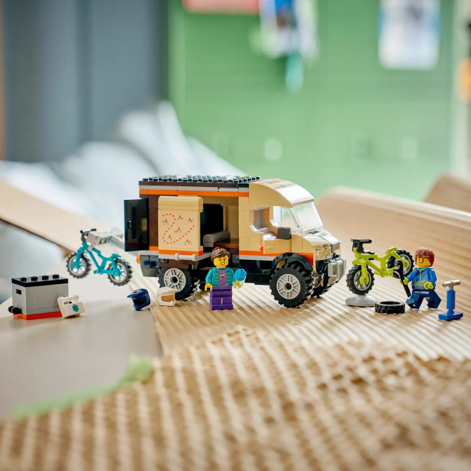 LEGO® City Mountain Bike Adventure Van - Toy Vehicle 60512 -  - Fagan Toys