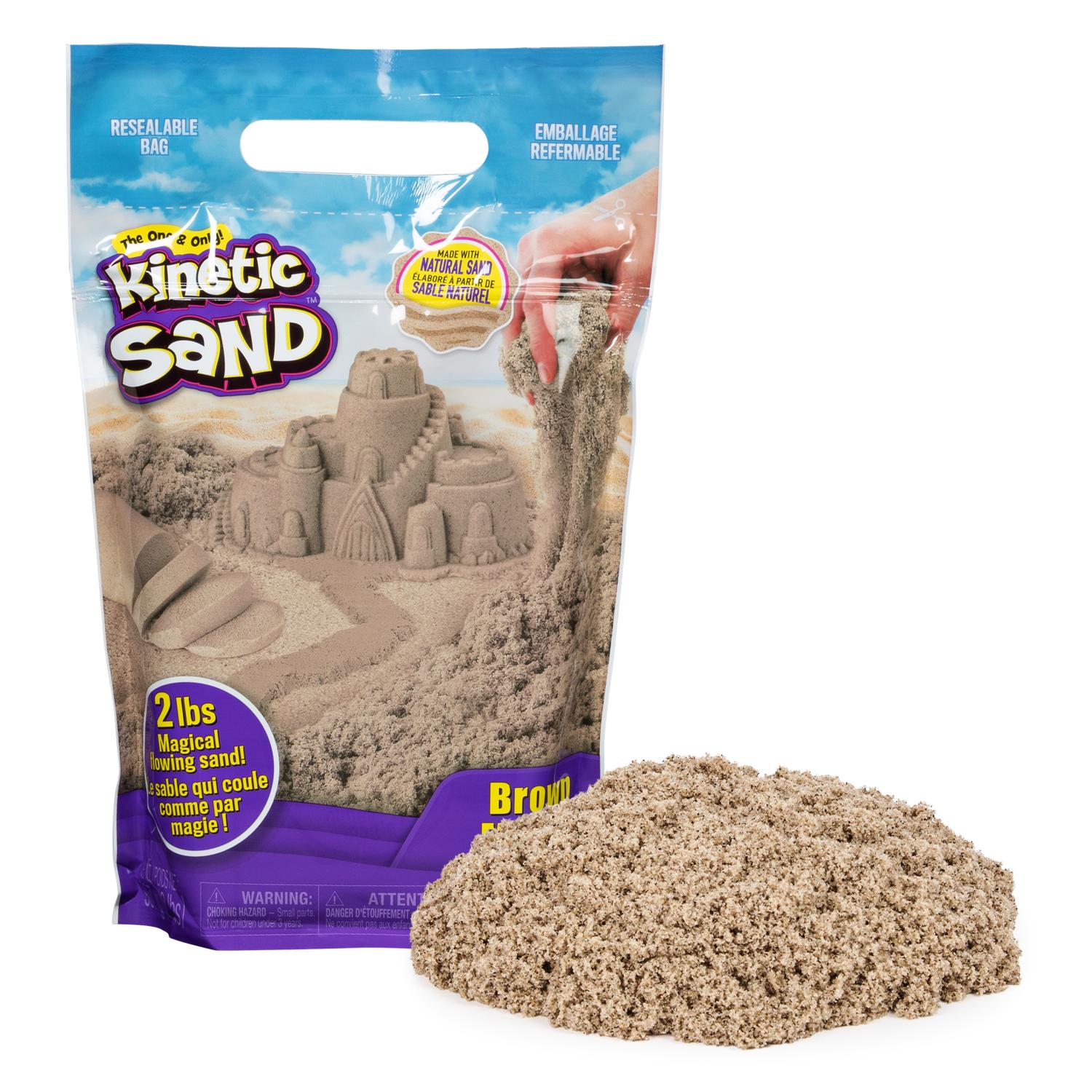 Kinetic Sand 2lb Natural Brown Colour Pack - Toymaster - Fagan Toys