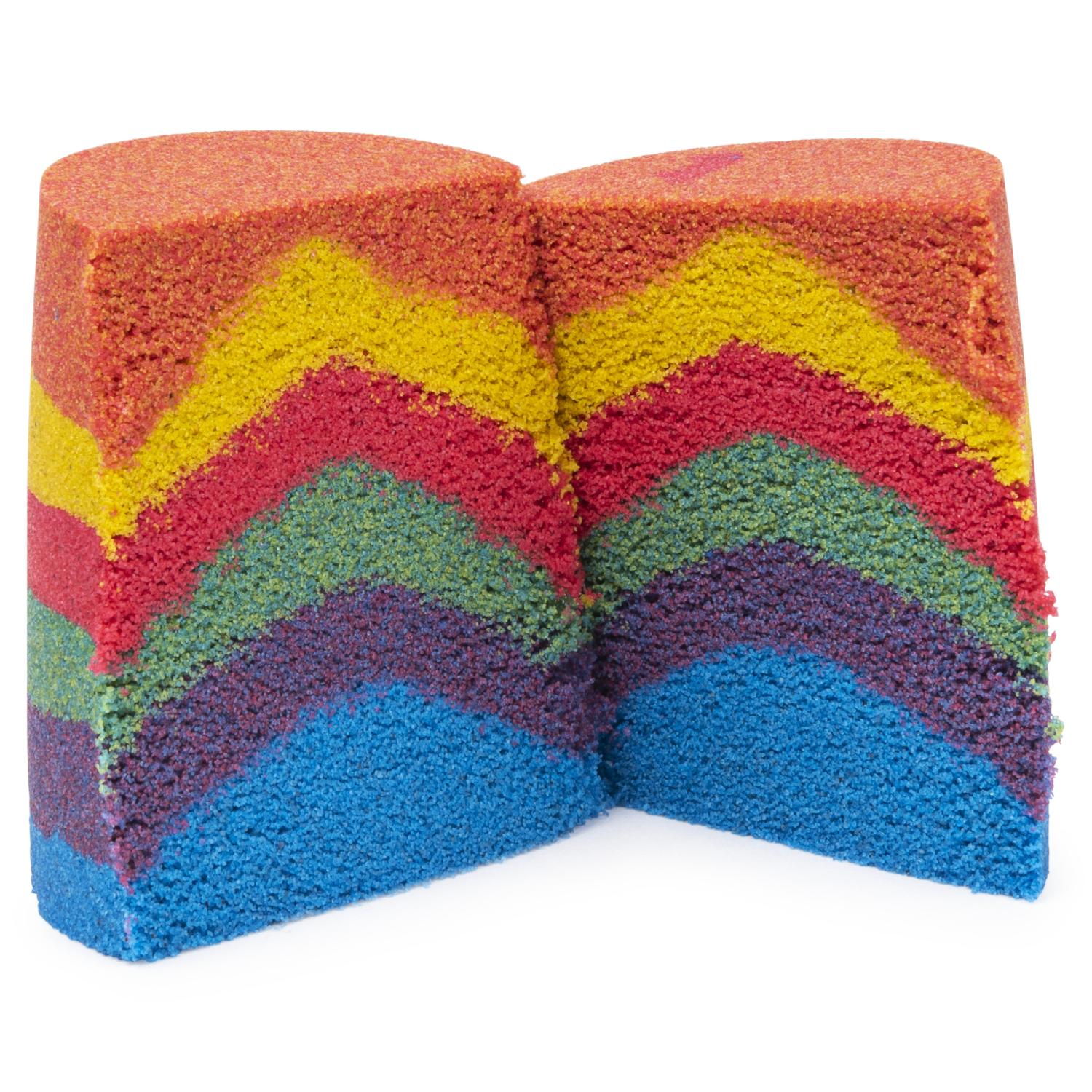 Kinetic Sand Rainbow Mix Set with Tools