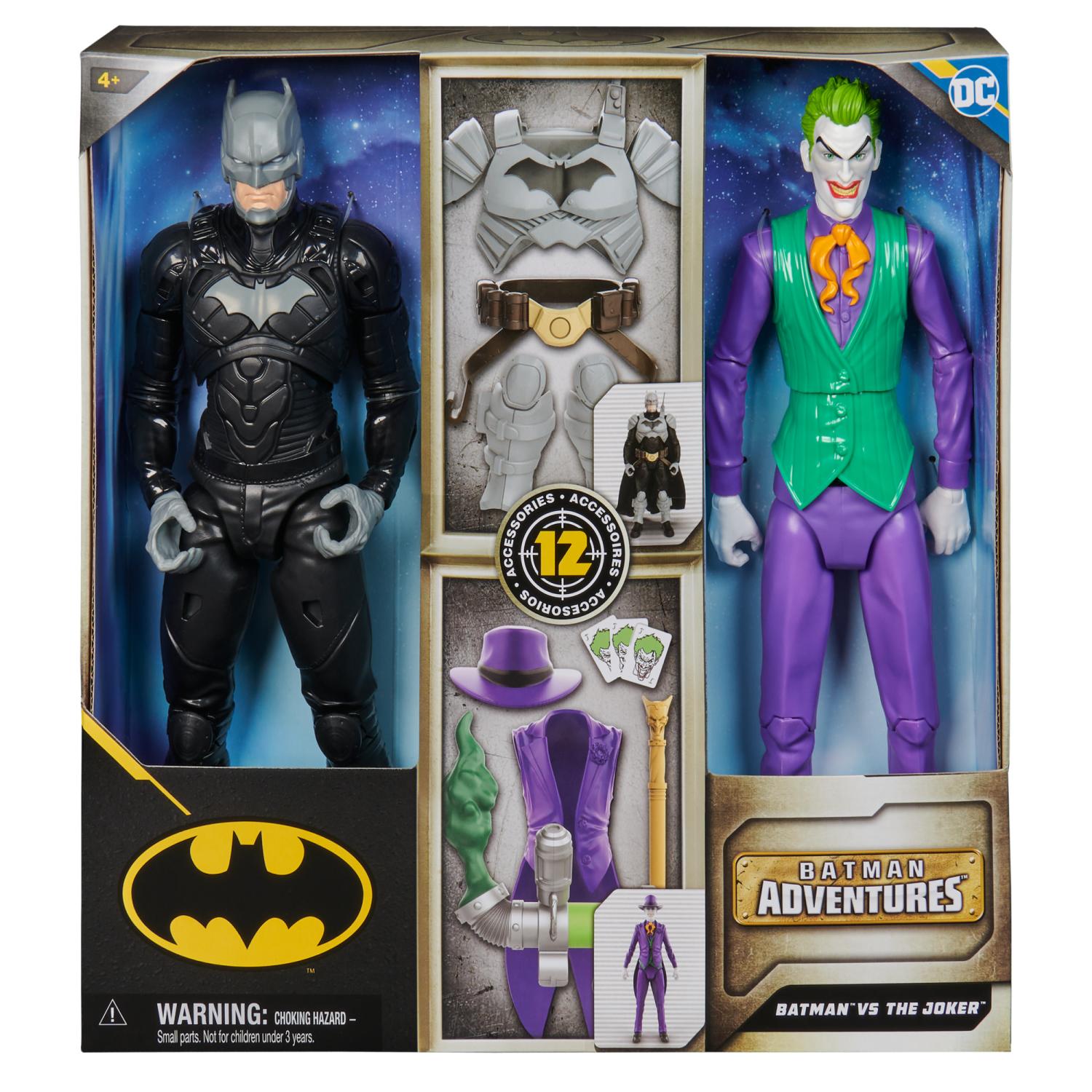 Batman Adventures: Batman vs The Joker Action Figure Set - Toymaster - Fagan Toys