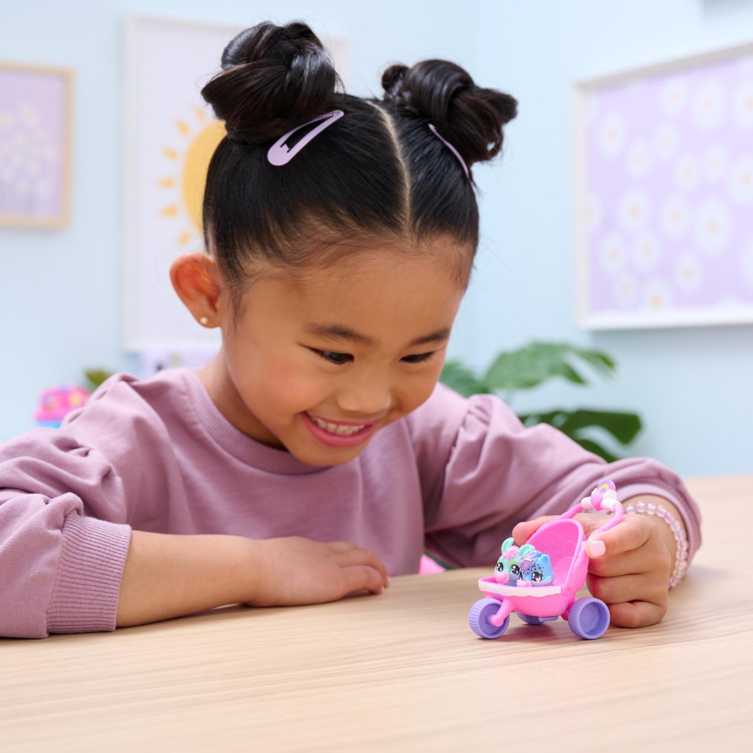 Hatchimals Alive Hatch N\u2019 Stroll Playset with 2 Eggs