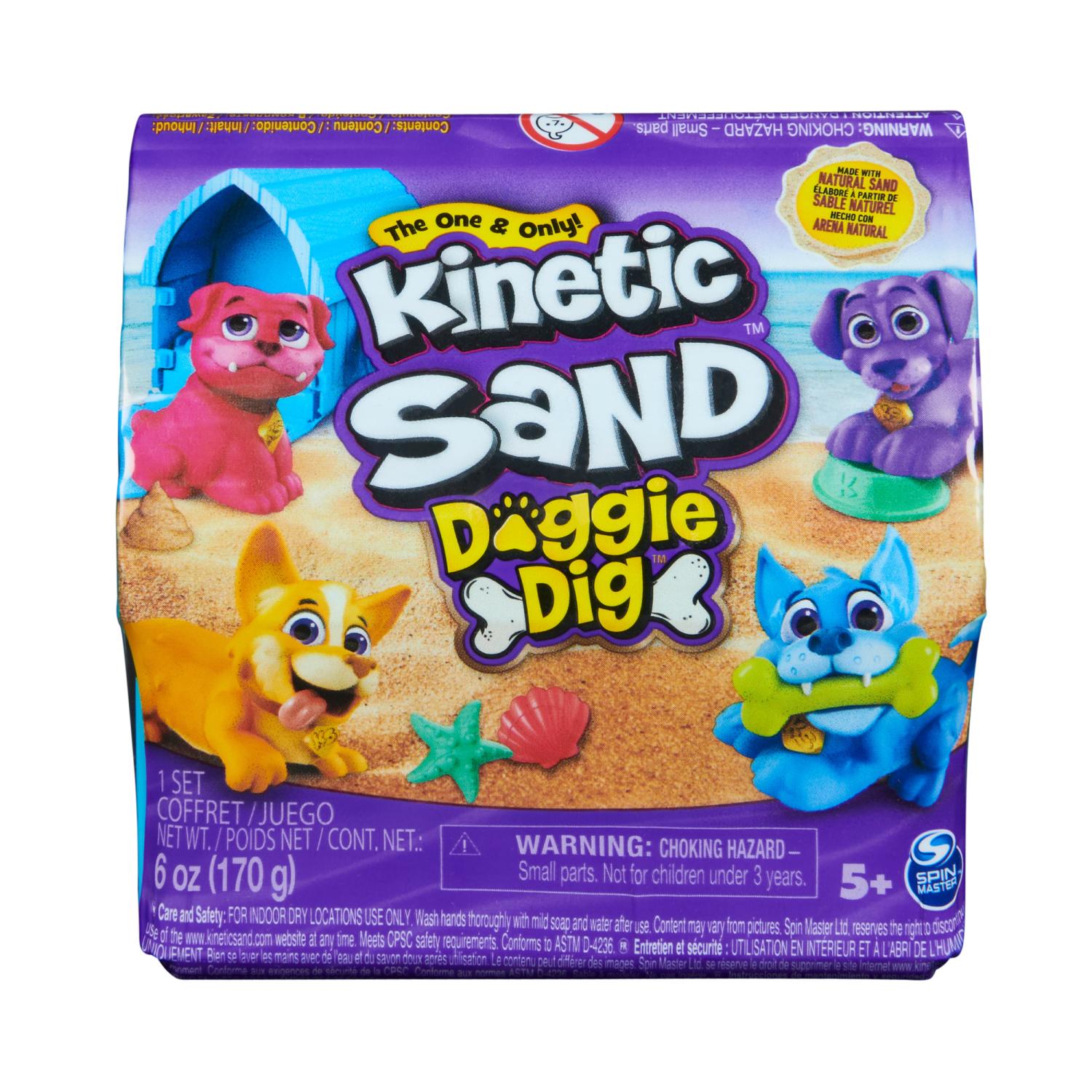 Kinetic Sand Doggie Dig Surprise Playset - Toymaster - Fagan Toys