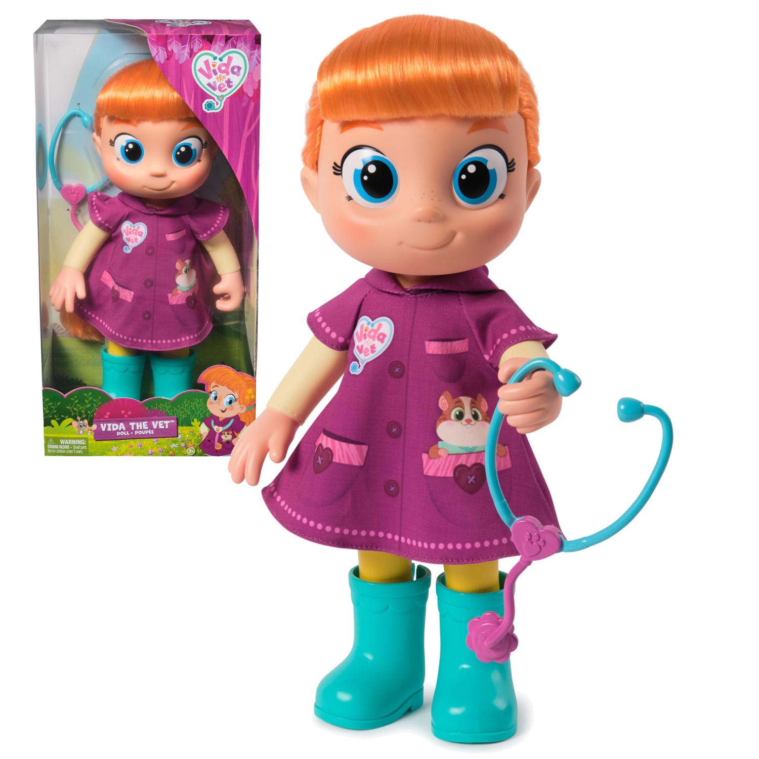 Vida the Vet: Vida Toddler 10-inch Doll - Toymaster - Fagan Toys