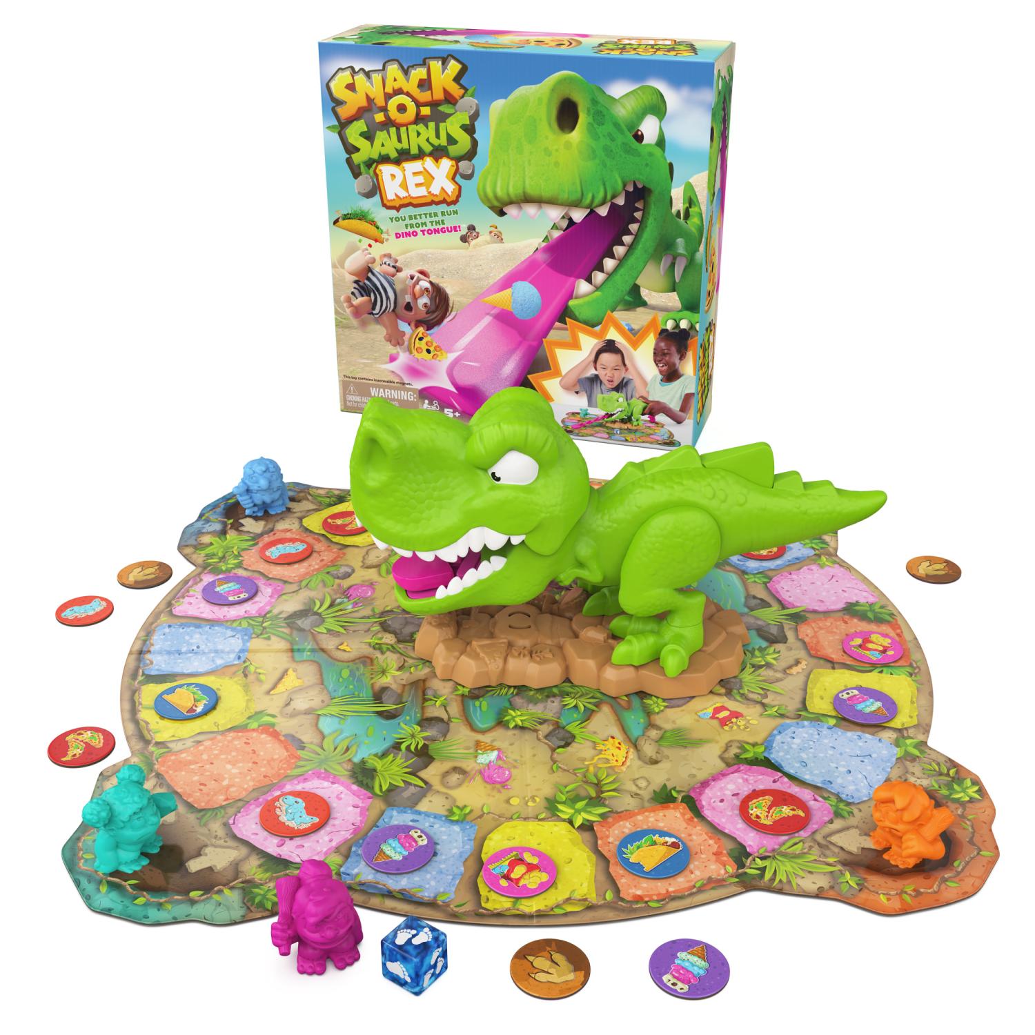 Snack-O-Saurus Rex Prehistoric Kids Board Game