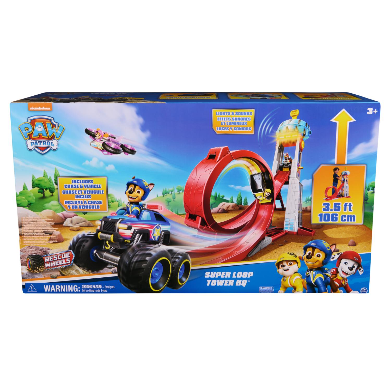 PAW Patrol Rescue Wheels Super Loop HQ Playset