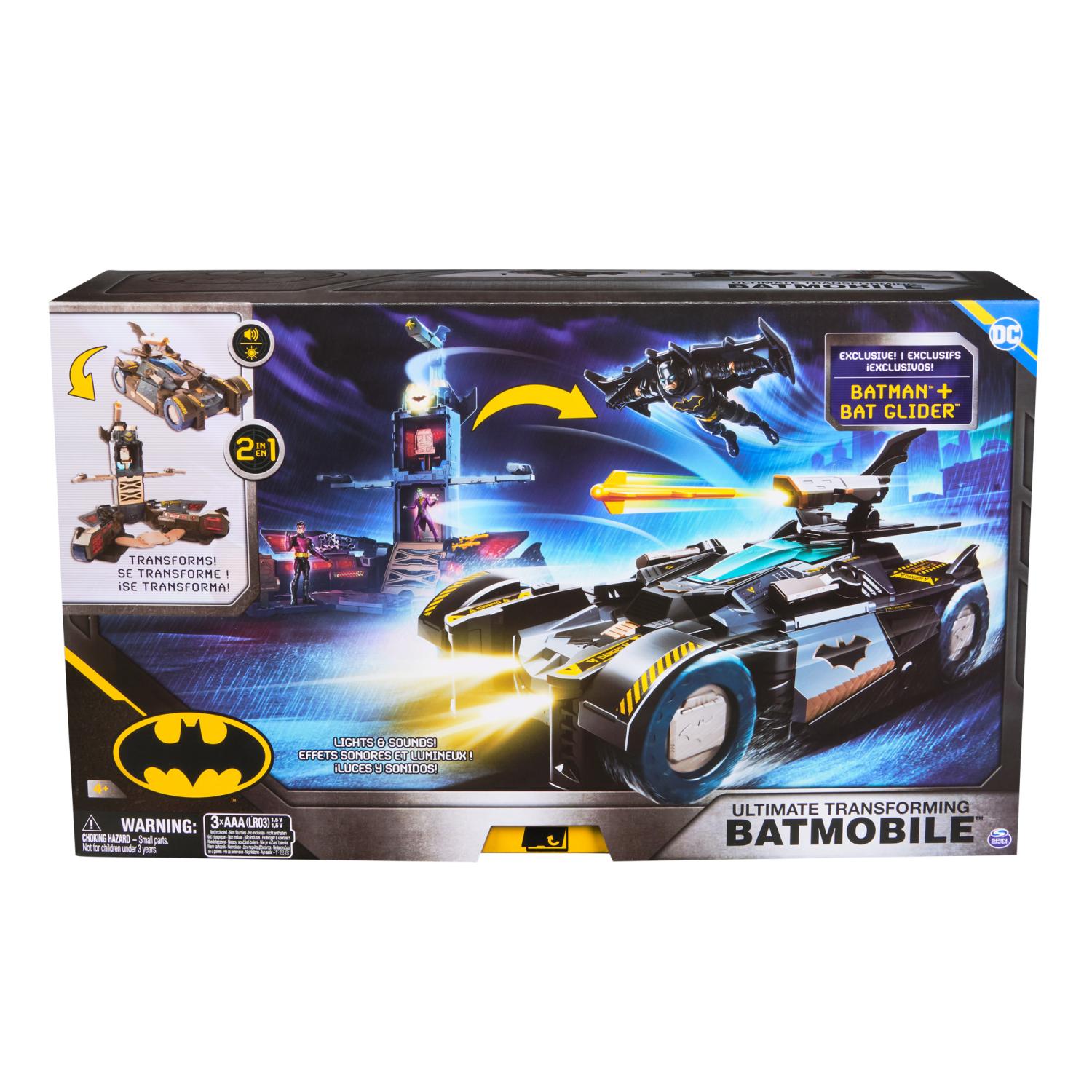 DC Comics Ultimate Transforming Batmobile Playset