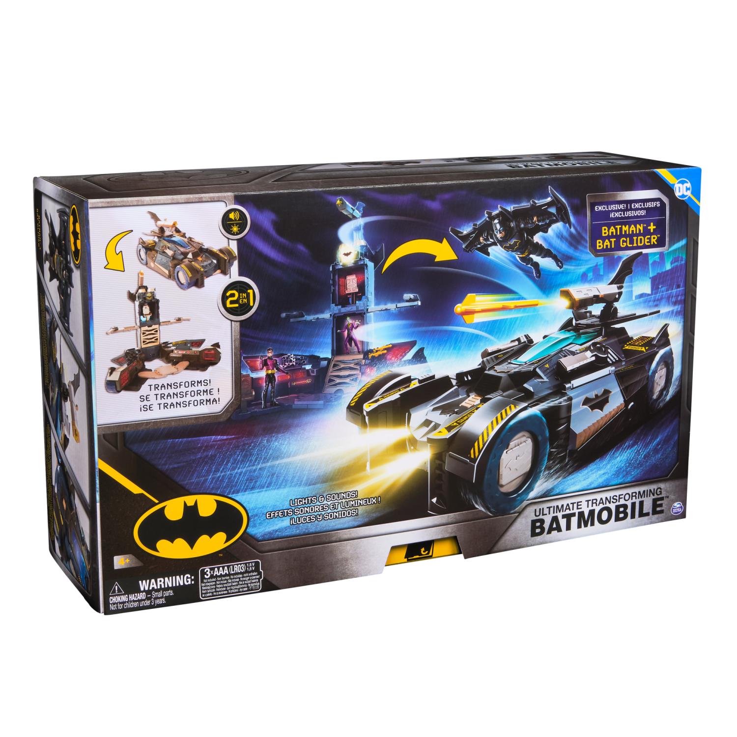 DC Comics Ultimate Transforming Batmobile Playset - Toymaster - Fagan Toys