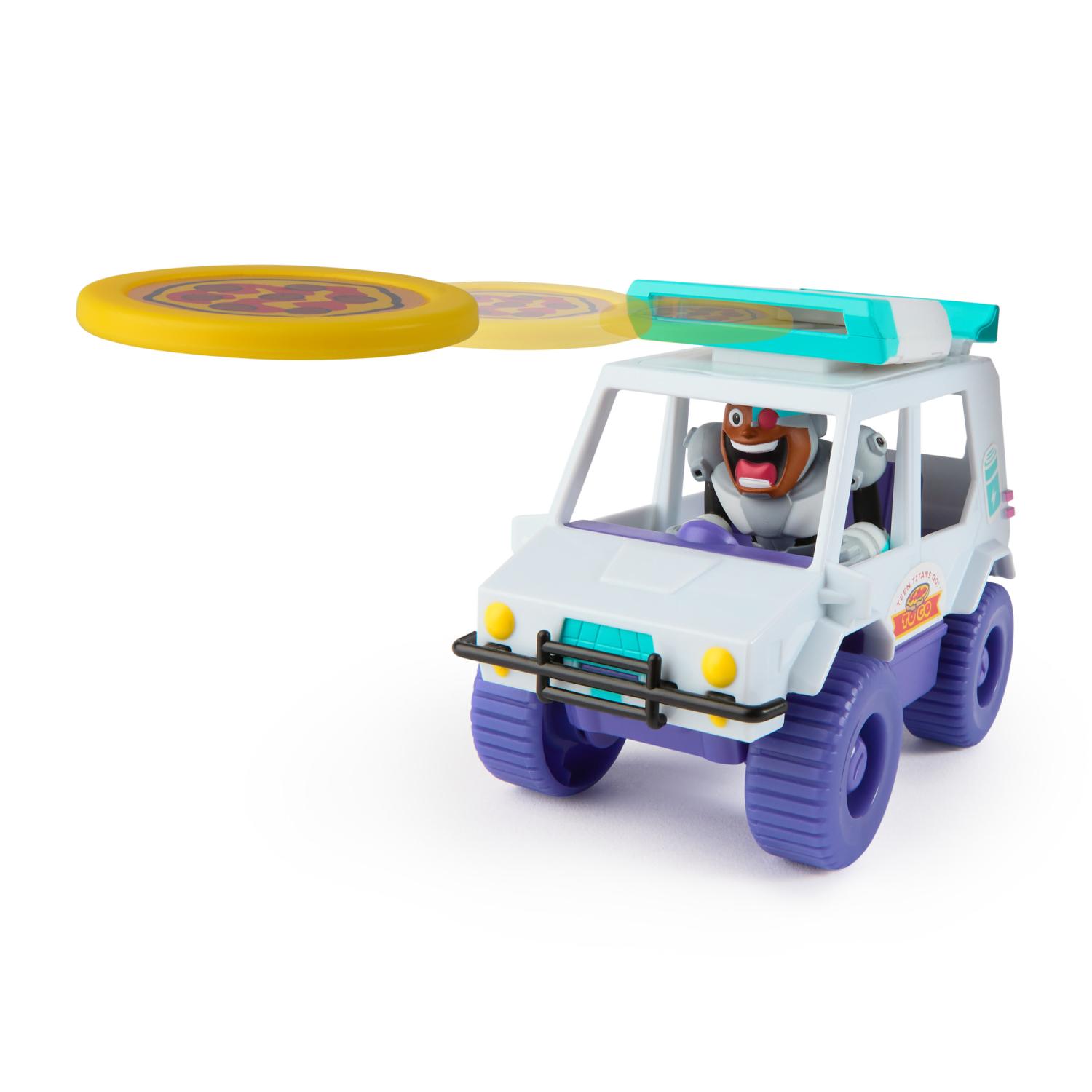 Teen Titans Go! T-Car Pizza Launcher Vehicle