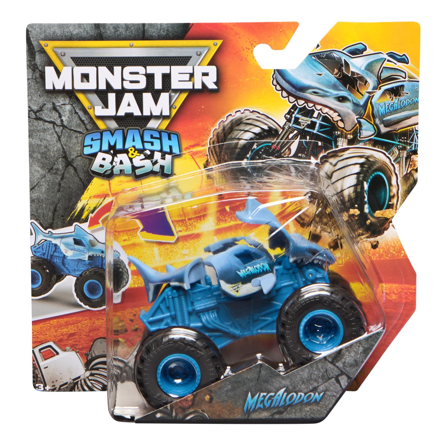 Monster Jam 1:64 Smash & Bash Trucks (2-Pack)