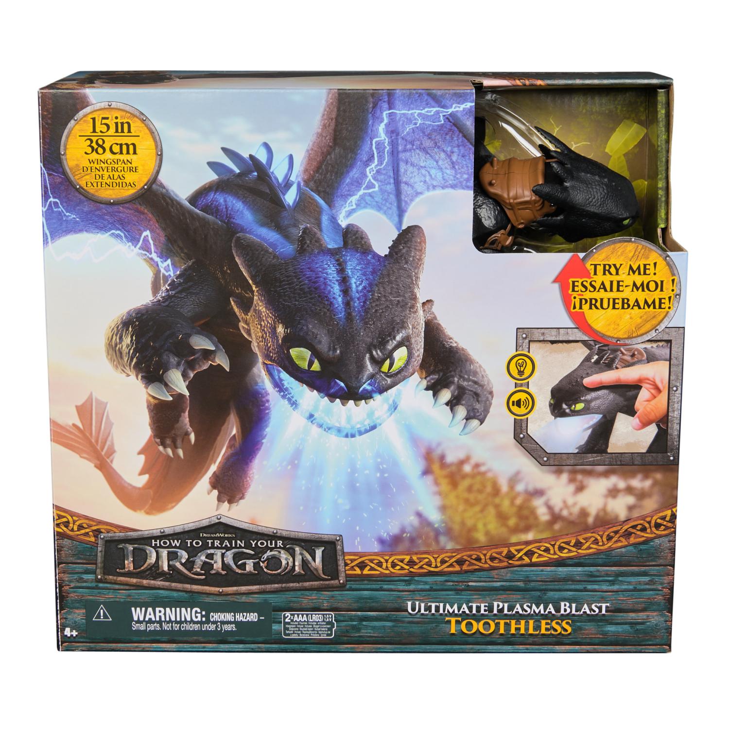 How To Train Your Dragon: Ultimate Plasma Blast Toothless - Toymaster - Fagan Toys