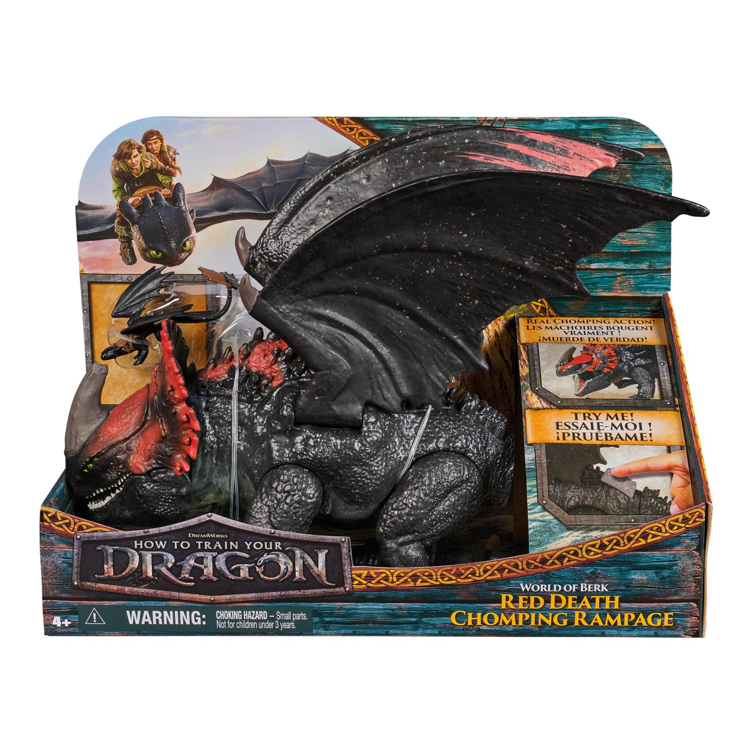 World of Berk: Red Death Chomping Rampage Dragon - Toymaster - Fagan Toys