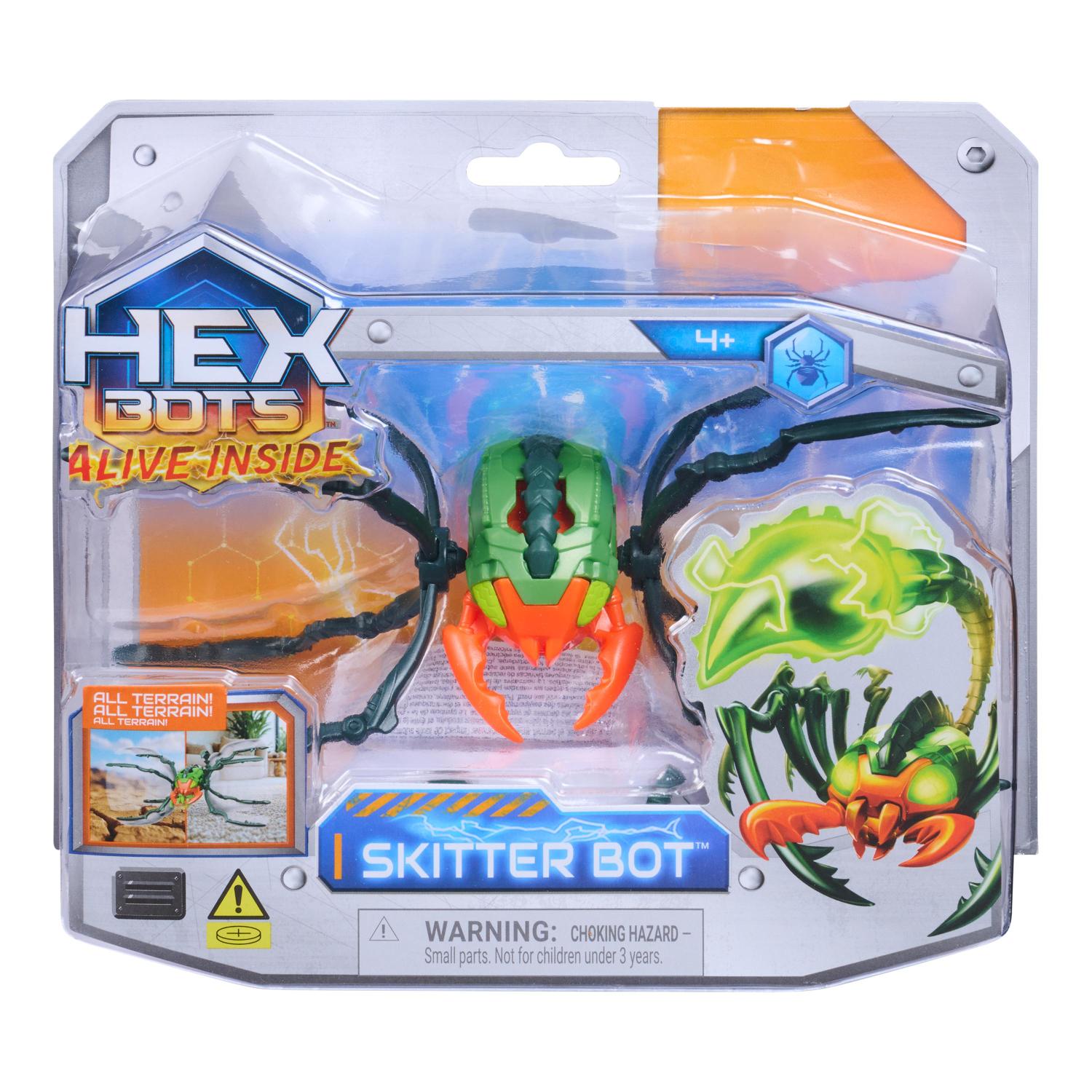 Hex Bot Skitterbot - Micro Robotic Insect - Spinmaster - Fagan Toys