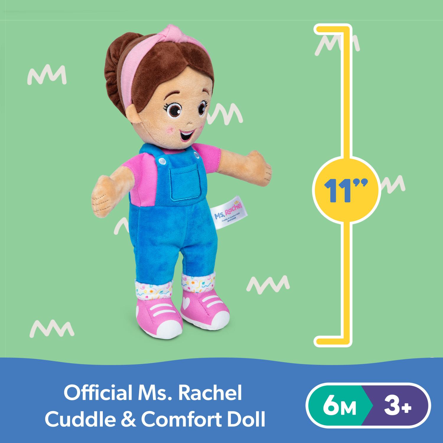 Ms. Rachel Cuddle & Comfort Talking Soft Doll