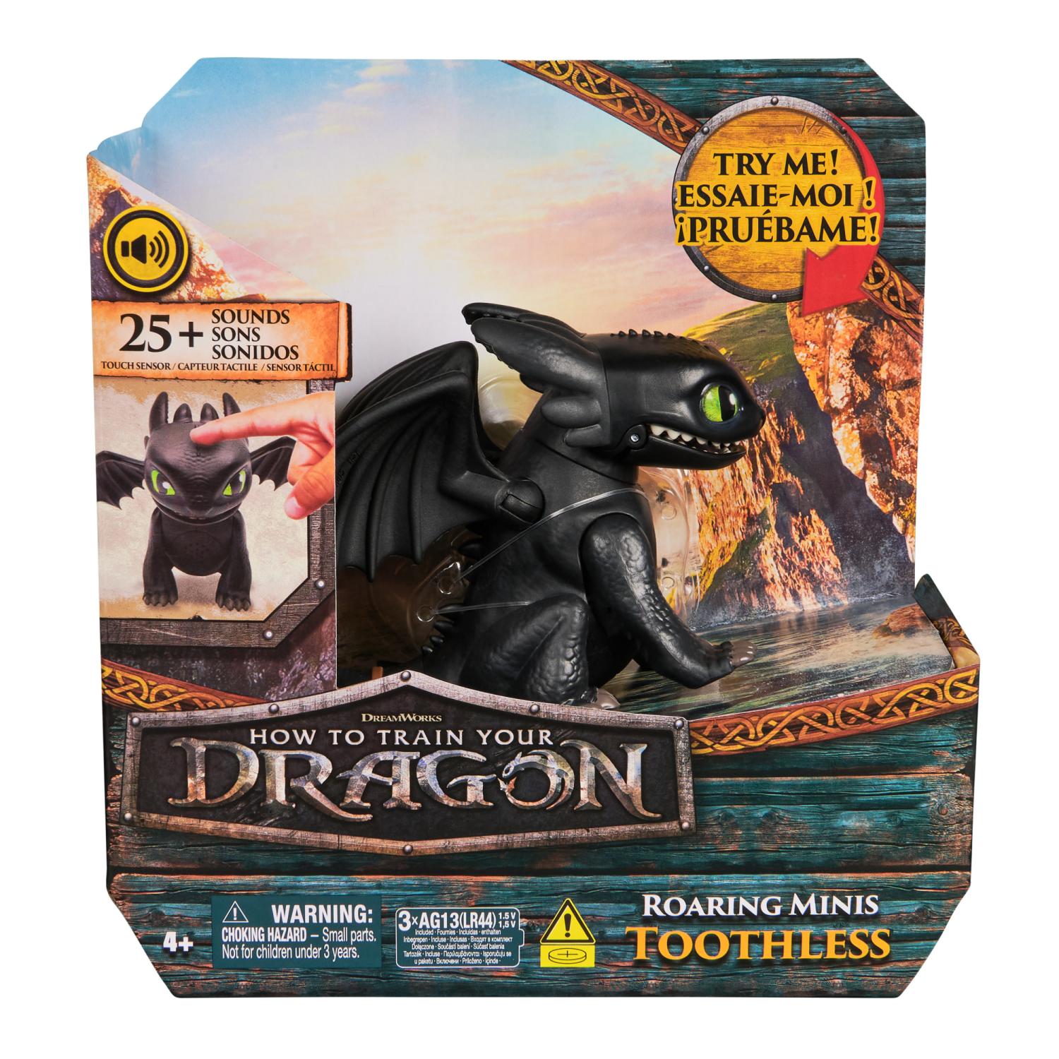 How To Train Your Dragon: Roaring Minis Toothless - Toymaster - Fagan Toys