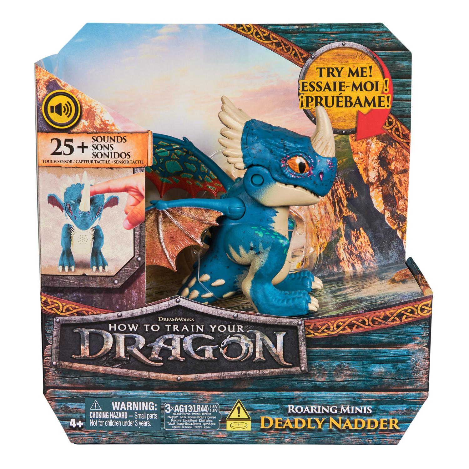 How To Train Your Dragon: Roaring Minis Deadly Nadder - Toymaster - Fagan Toys