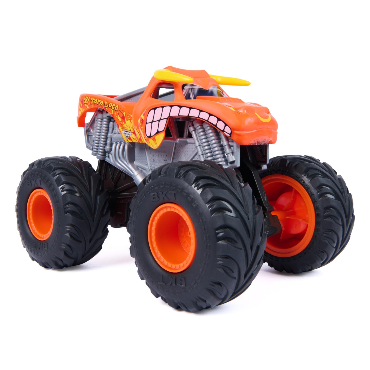Monster Jam 1:18 Scale Rev ‘N Roar El Toro Loco - Spinmaster - Fagan Toys