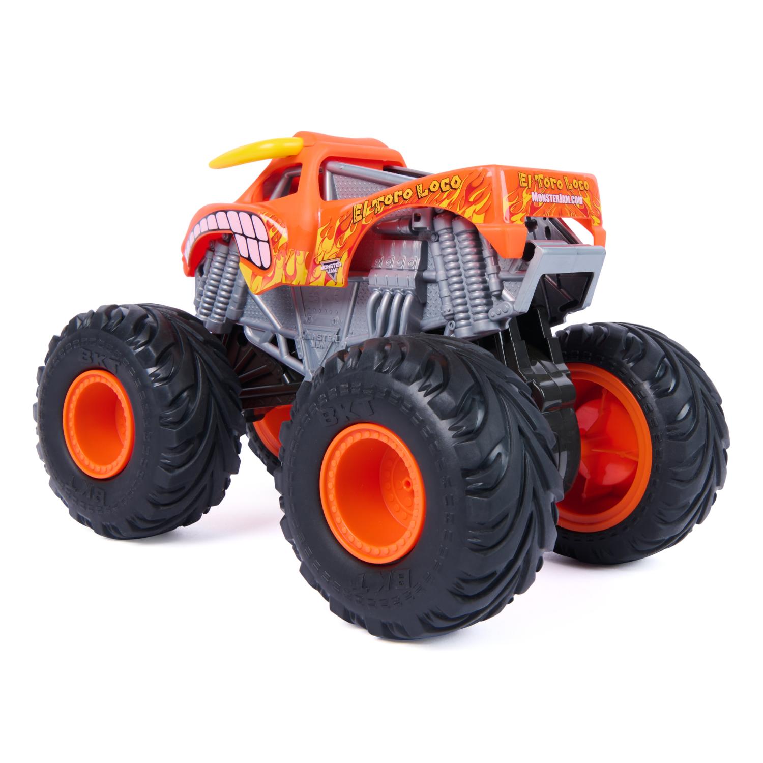 Monster Jam 1:18 Scale Rev ‘N Roar El Toro Loco - Spinmaster - Fagan Toys