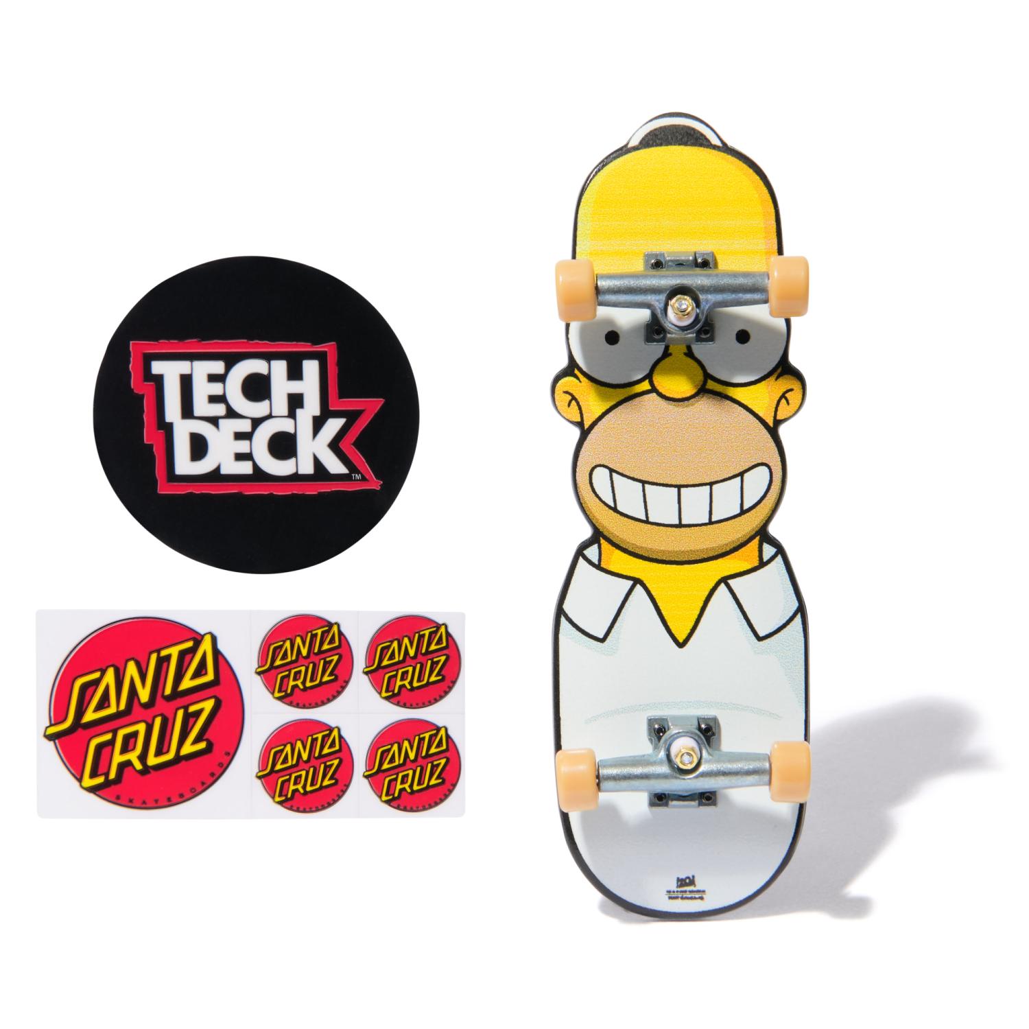 Tech Deck 96mm Simpsons Series Fingerboard - Spinmaster - Fagan Toys