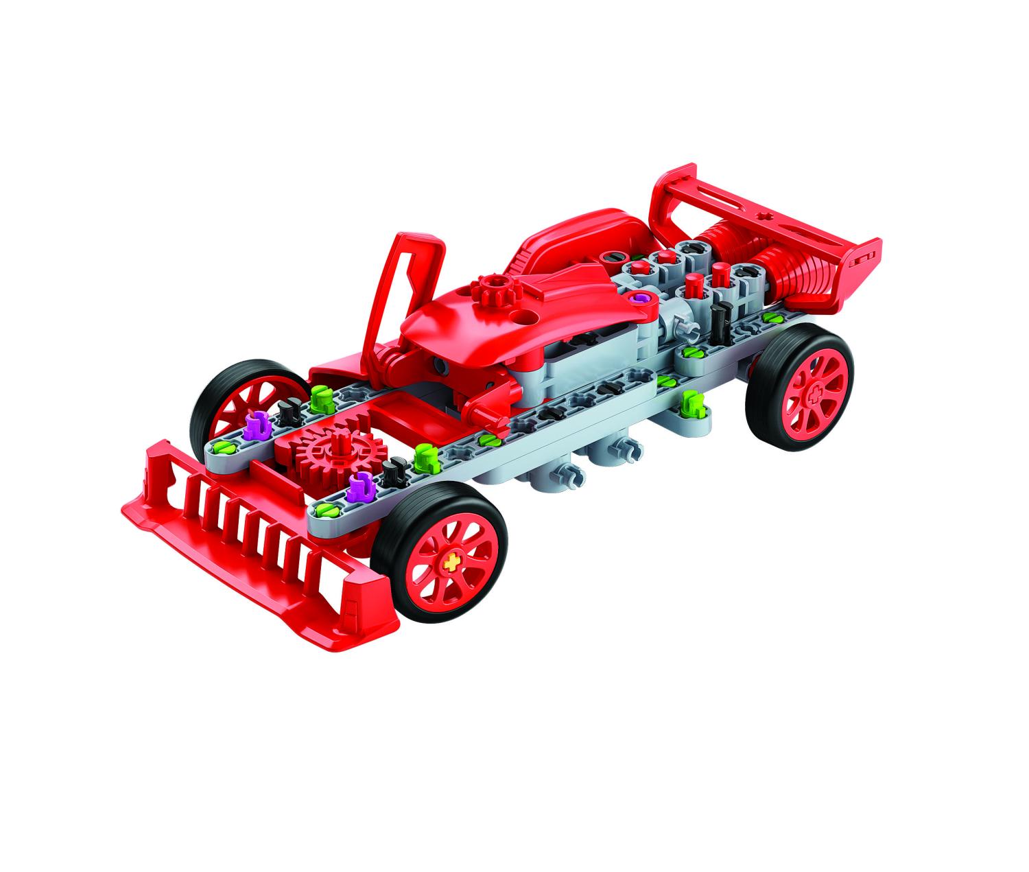 Mechanics Le Mans Racer Red STEAM Building Kit -  - Fagan Toys
