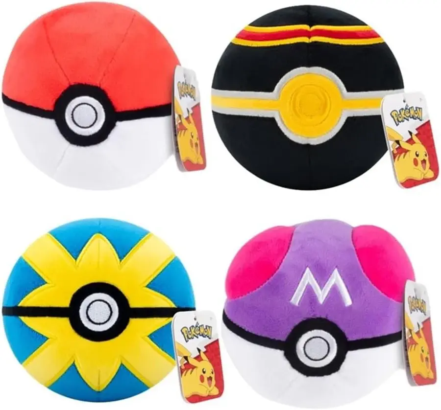 Pokemon 5" Poke Ball Plush Assortment -  - Fagan Toys