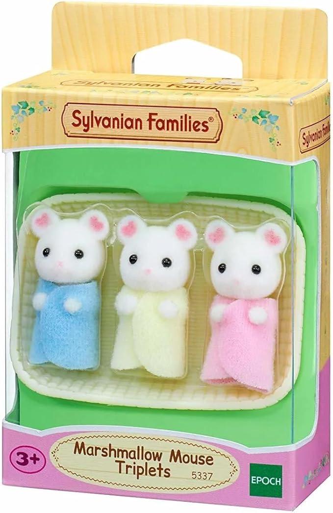 Sylvanian Families Marshmallow Mouse Triplets -  - Fagan Toys