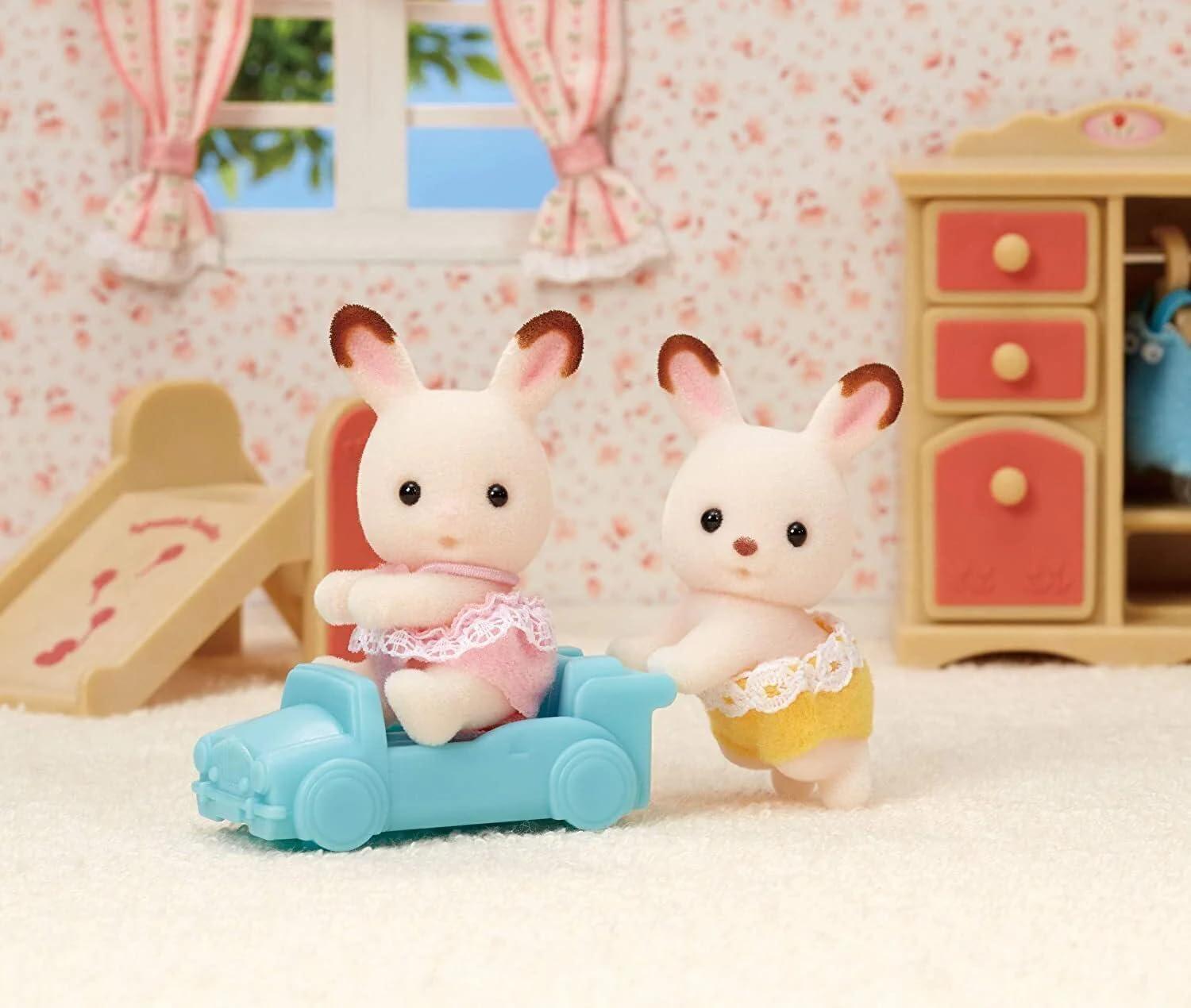 Sylvanian Families Chocolate Rabbit Twins -  - Fagan Toys