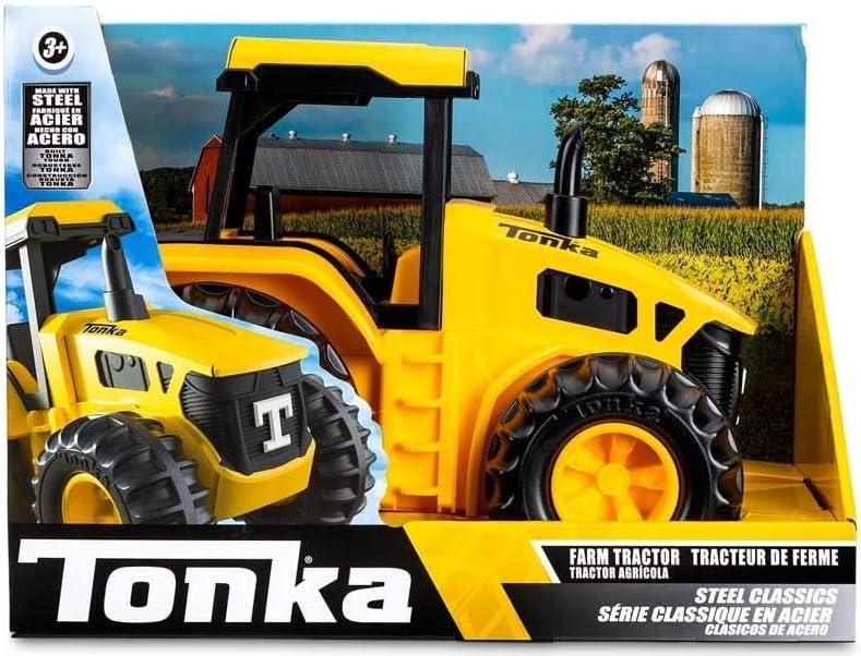 Basic Fun Tonka Steel Classics Tractor - Toymaster - Fagan Toys