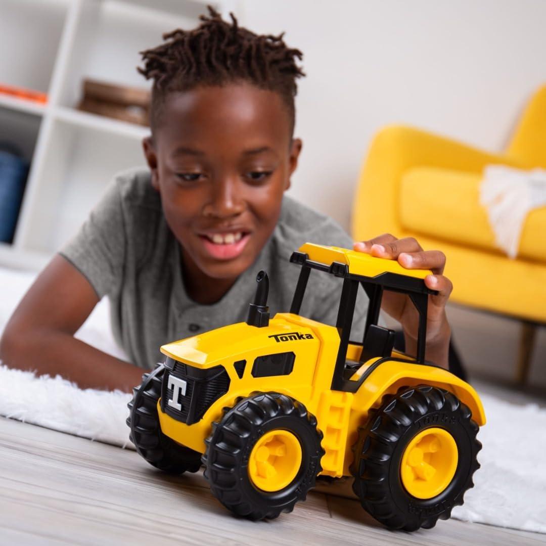 Basic Fun Tonka Steel Classics Tractor - Toymaster - Fagan Toys