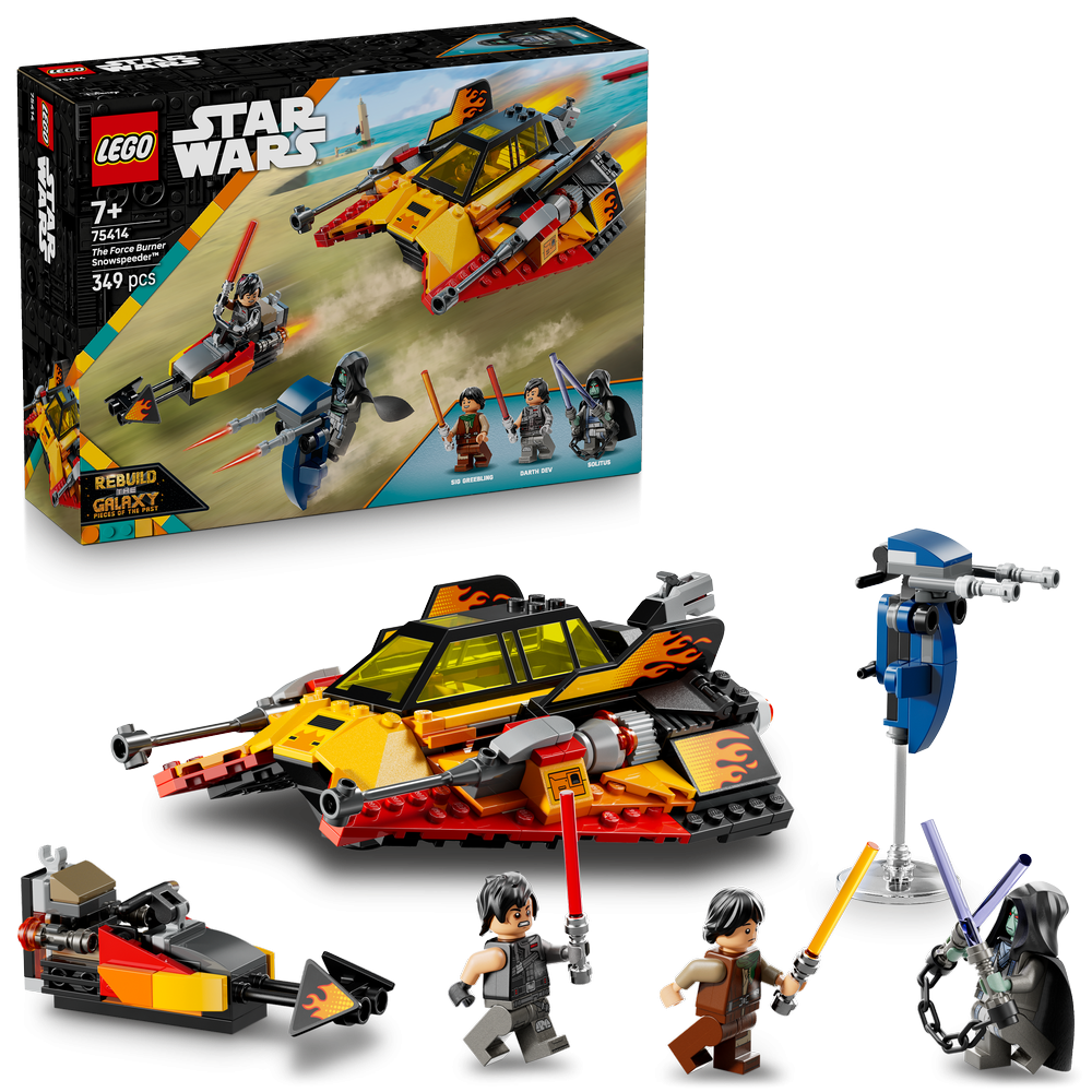 LEGO Star Wars The Force Burner Snowspeeder Building Toy 75414 - Lego - Fagan Toys