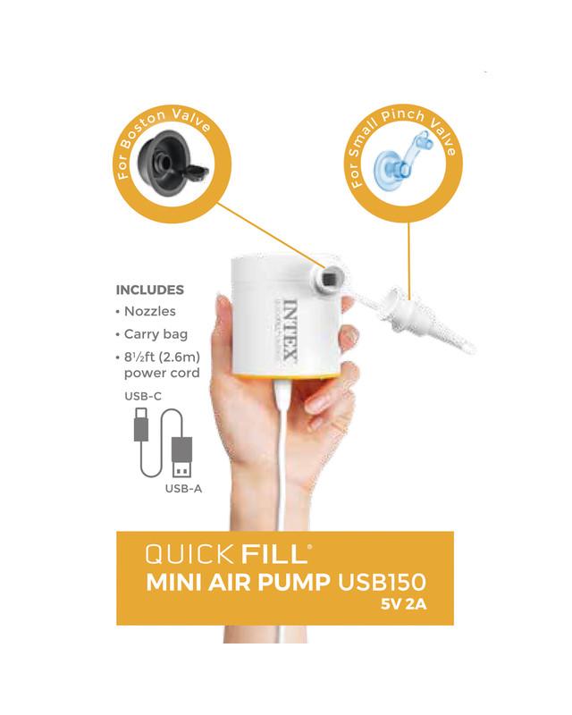 Intex Quick-Fill USB Electric Air Pump -  - Fagan Toys