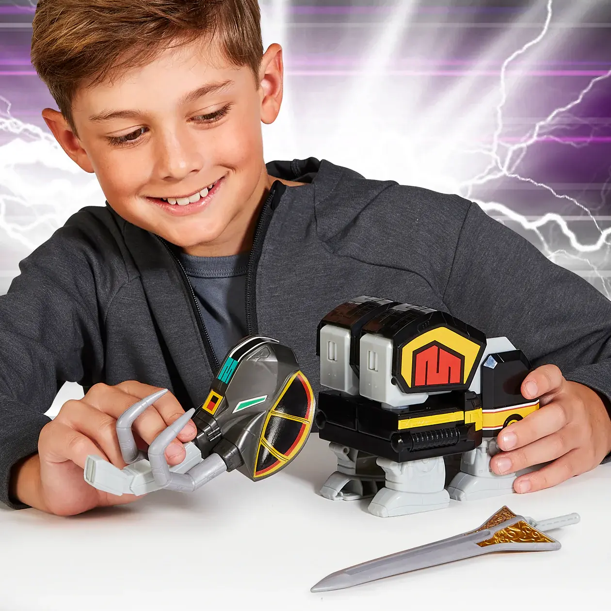 Mighty Morphin Power Rangers Mastodon Combinable Dinozord -  - Fagan Toys