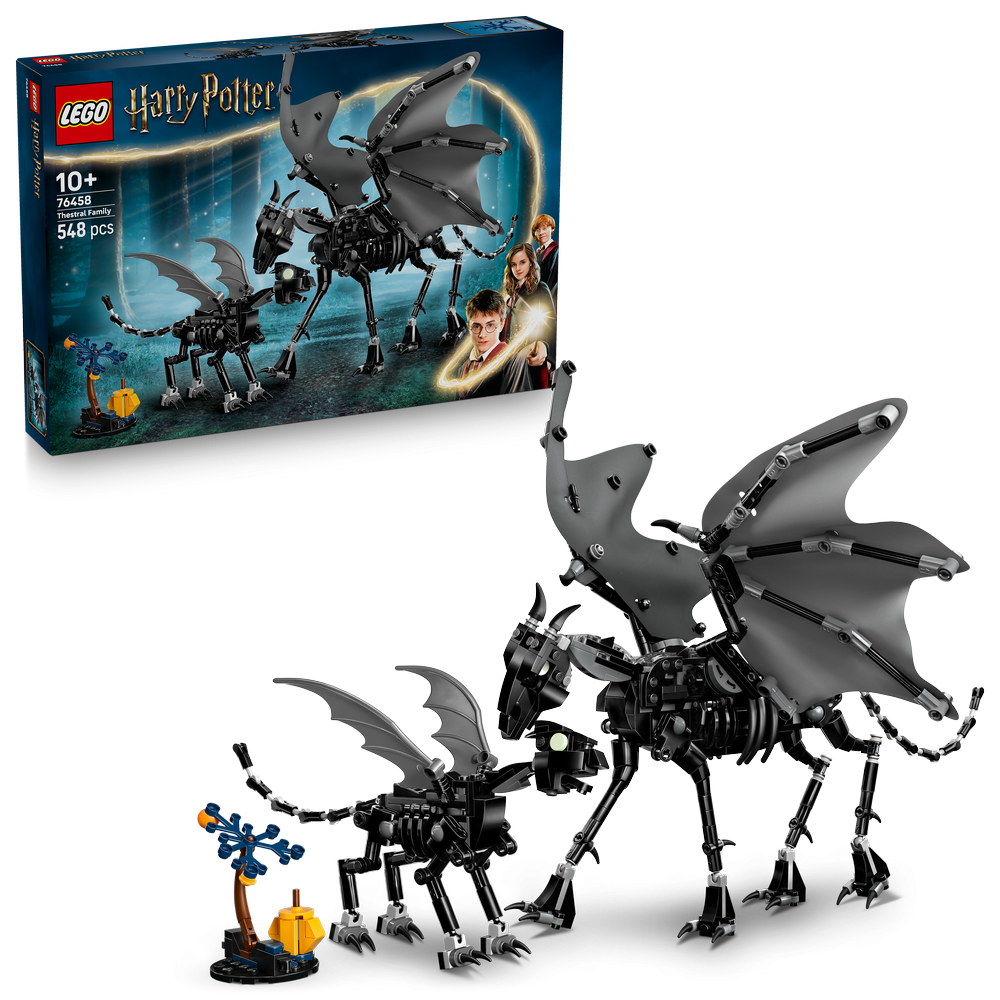 LEGO Harry Potter Thestral Family, Mythical Creature Toy Figures 76458 - Lego - Fagan Toys