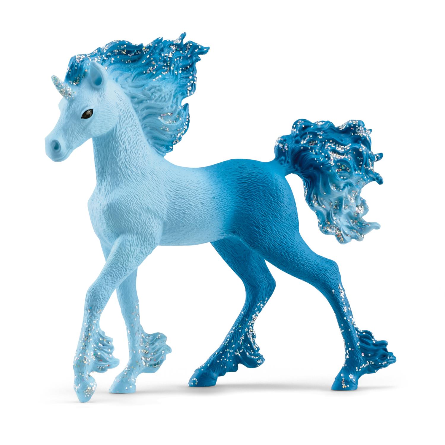 Schleich Bayala Elementa Water Flames Unicorn Foal 70758 - Schleich - Fagan Toys
